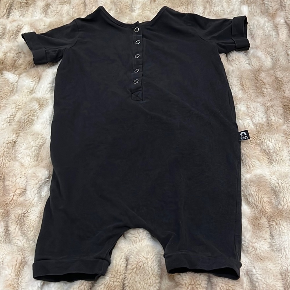 Rags🖤5/6T🖤shorty snap henley